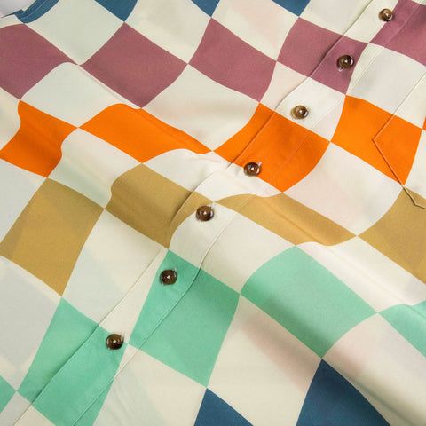 Relaxed Short Sleeve Button Down