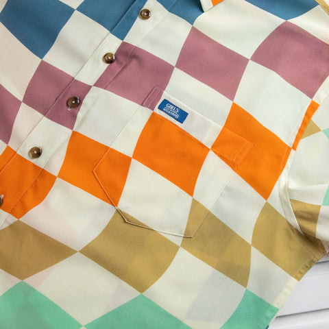 Relaxed Short Sleeve Button Down