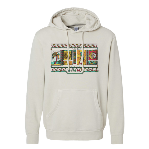Disco de la Playa Hoodie